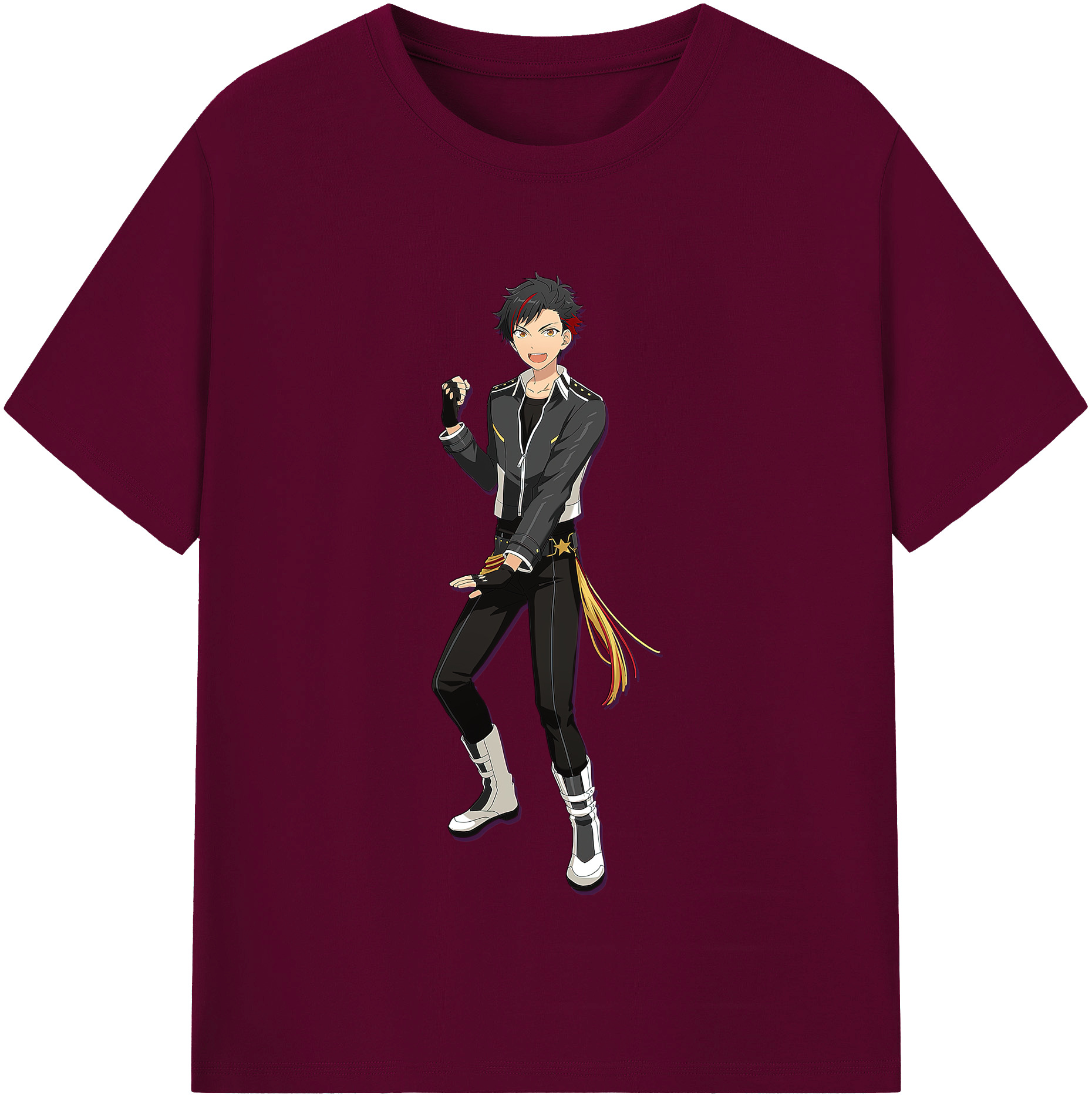 （画像用） あんさんぶるスターズ! Ensemble Stars レディースカジュアルプリントTシャツ（綿100％）